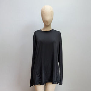 Patagonia Polyester Spandex Blend Black Long Sleeve Shirt Top -XL
